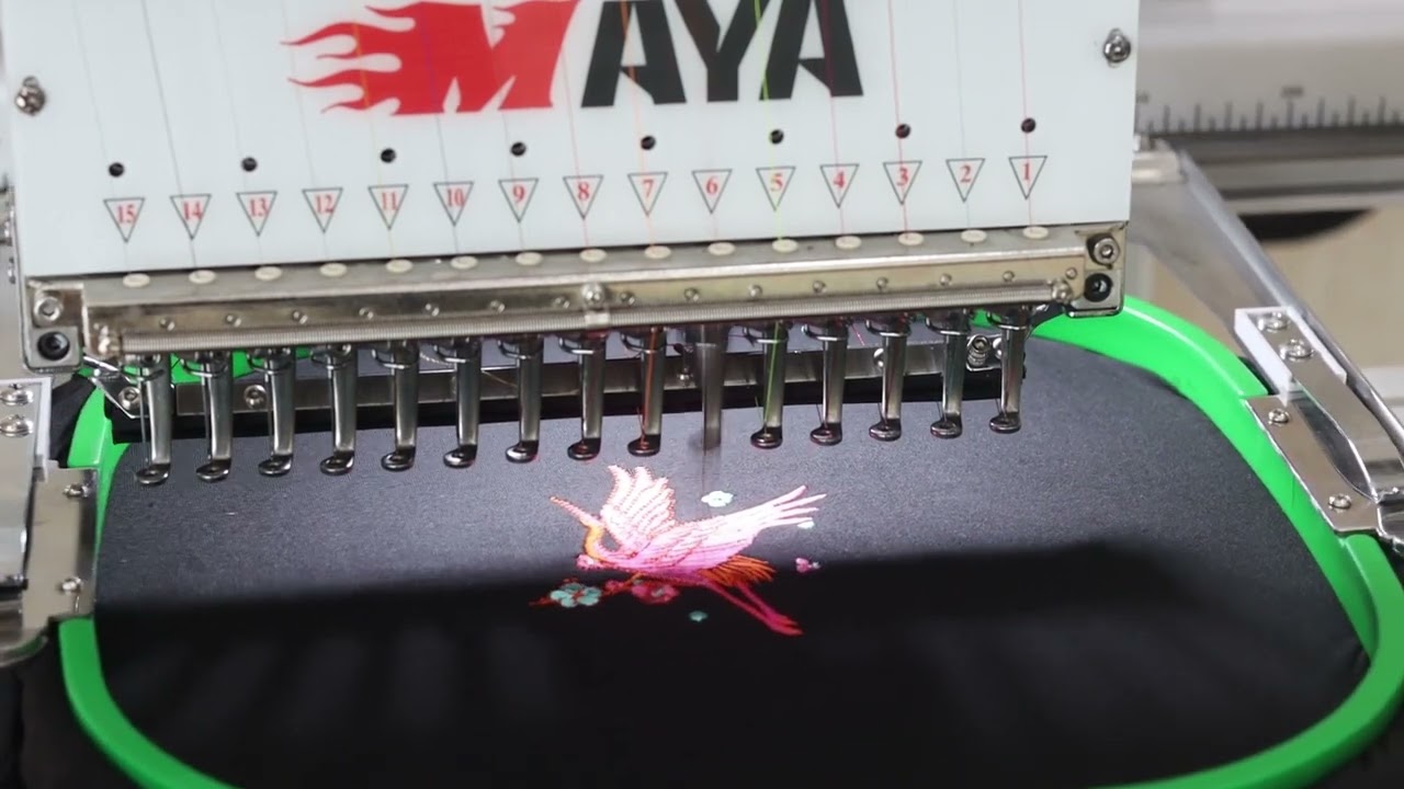 文房具・ステーショナリー maya MAYA Embroidery Machines: High-Speed, Magnetic Hoop Workflow
