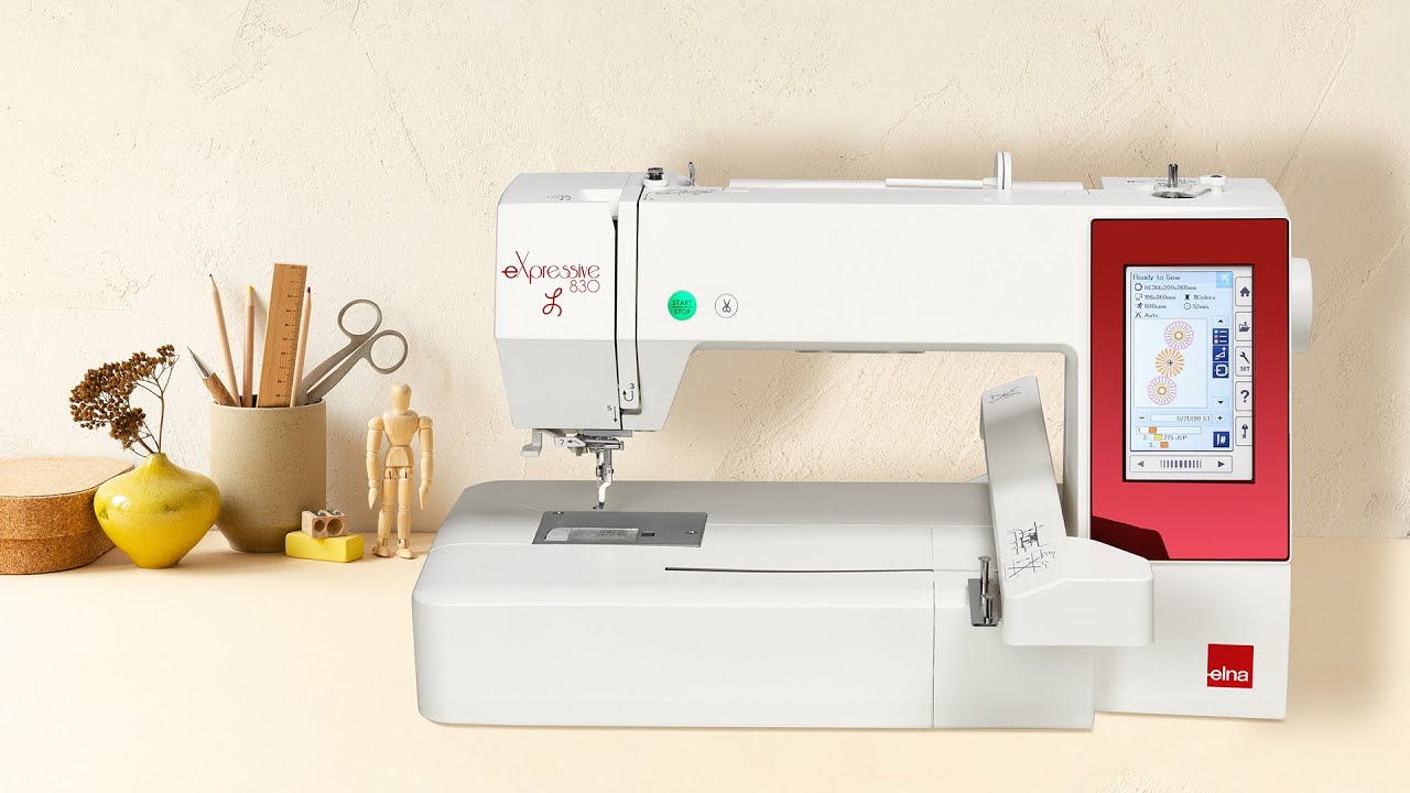 elna embroidery machine
