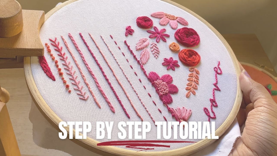 Easy Embroidery Designs for Beginners: Simple Patterns with Step-by-St ...
