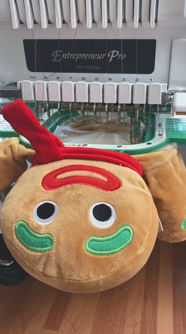 how to embroider a stuffed animal