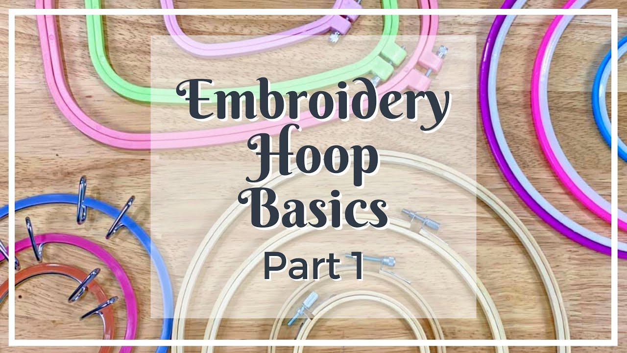 embroidery hoop sizes