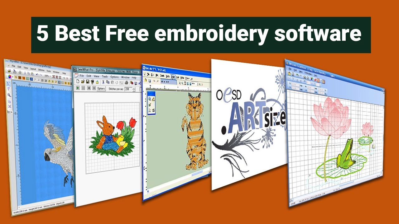 Free Embroidery Software: Top Tools for Digitizing and Editing Designs ...