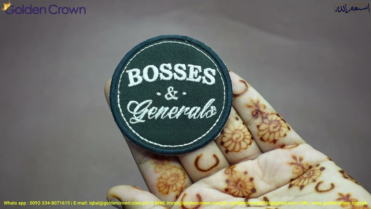 wholesale embroidered patches