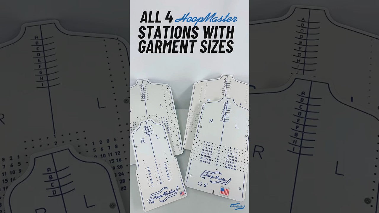 HoopMaster Size Chart Ultimate Guide for Precision Embroidery Placeme