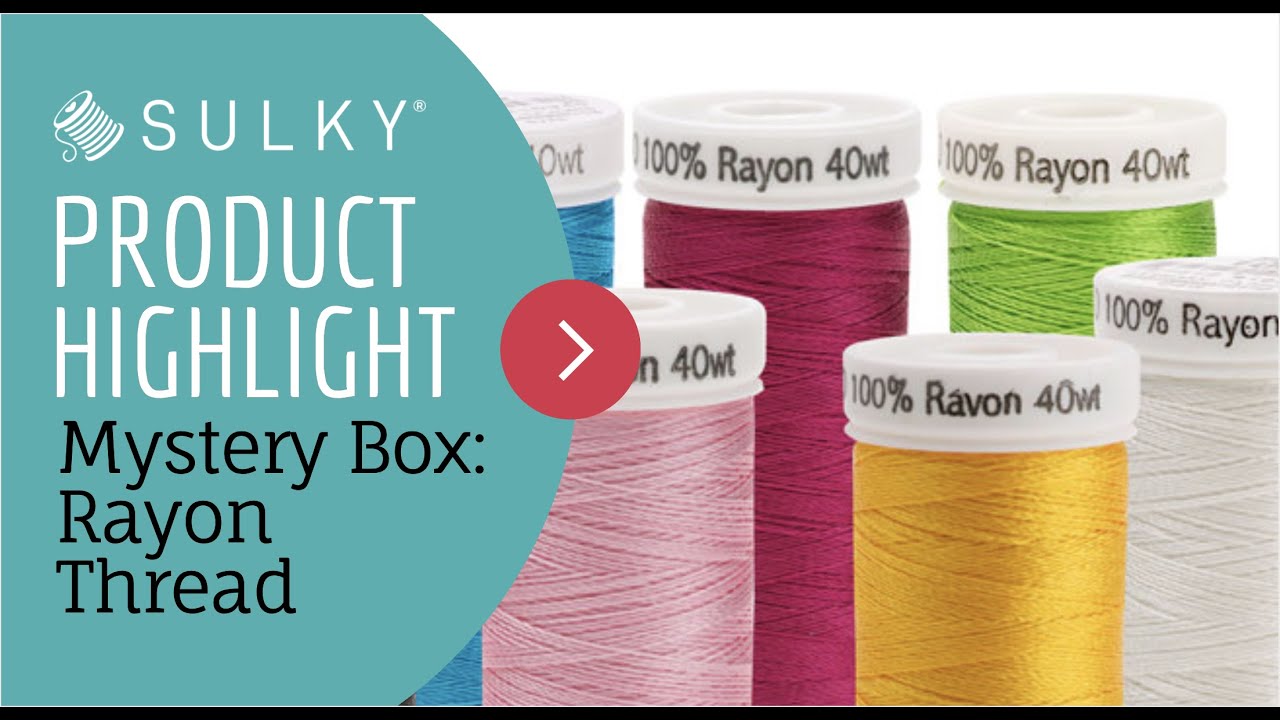 Sulky Rayon Thread Guide: Silk-like Luster for Embroidery – MaggieFrames