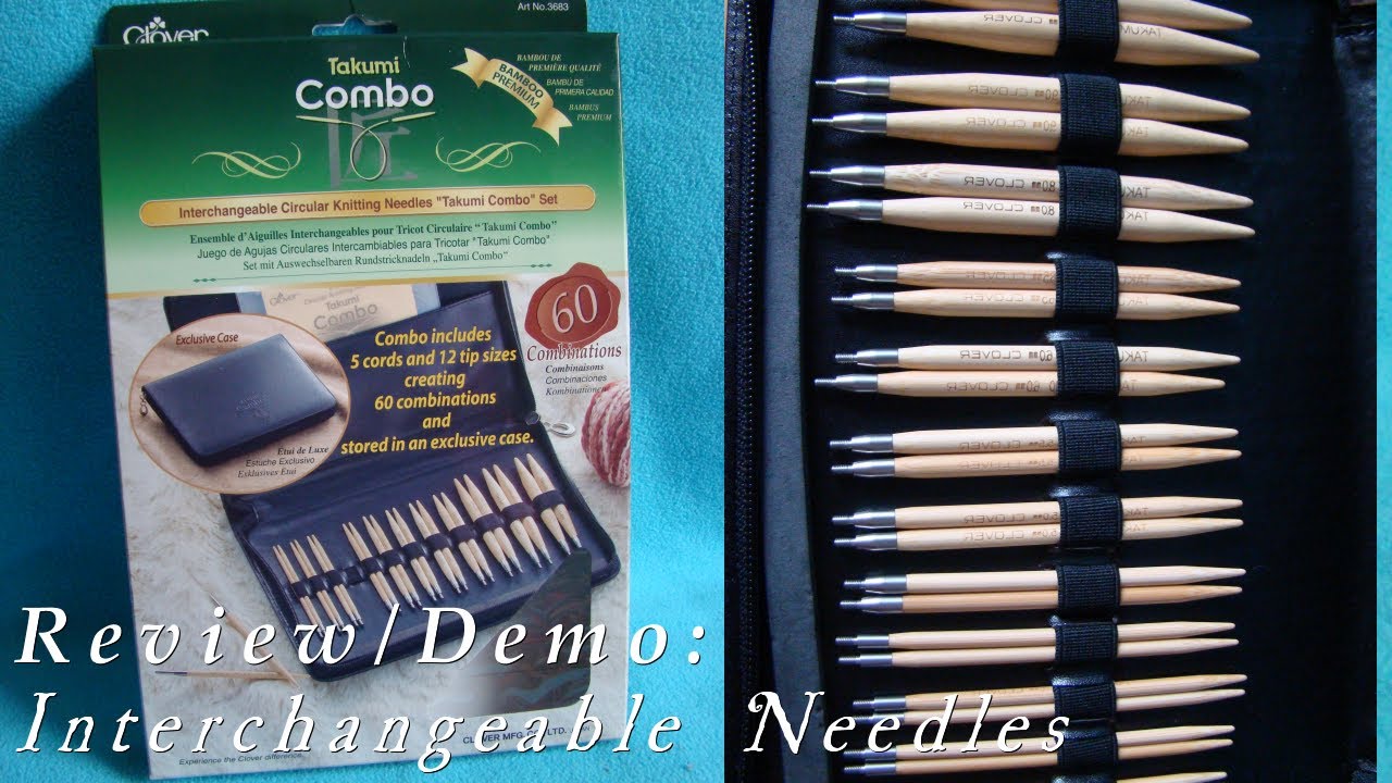 clover interchangeable knitting needles