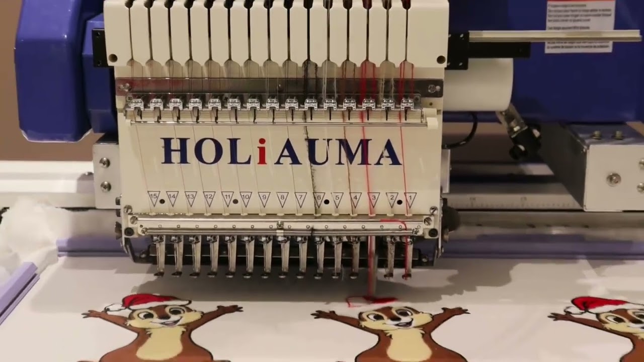 holiauma embroidery machine software