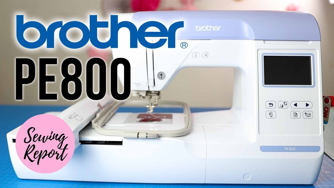how to use a brother embroidery machine