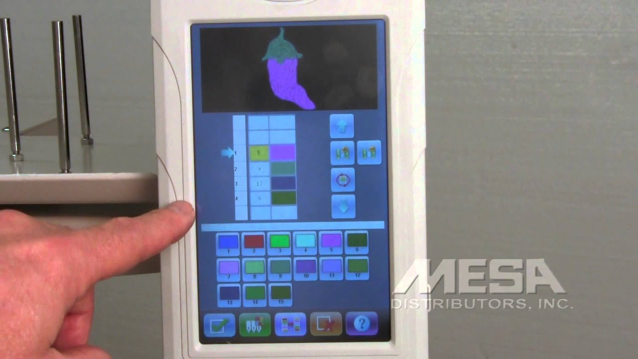 highland 15 needle embroidery machine