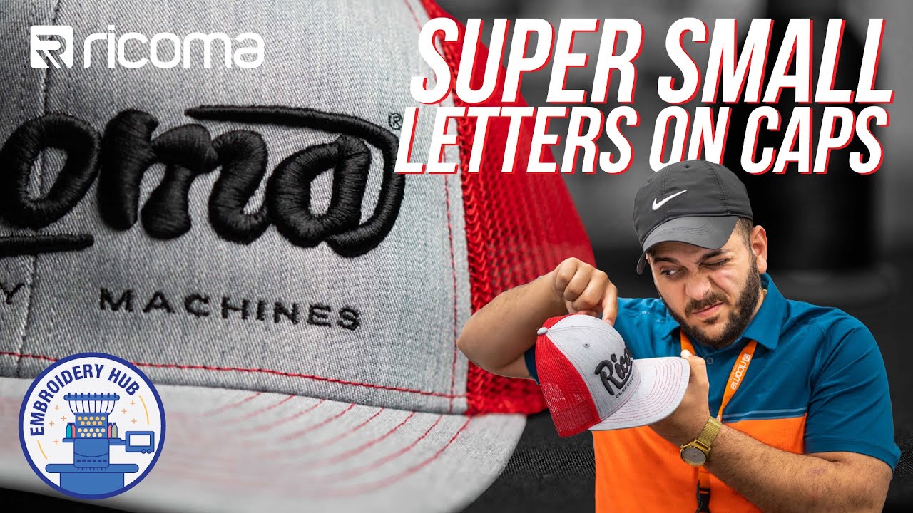 machine letter embroidery