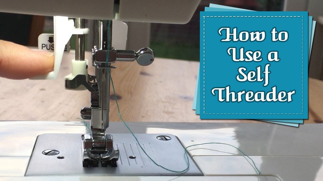 how to thread a singer machine