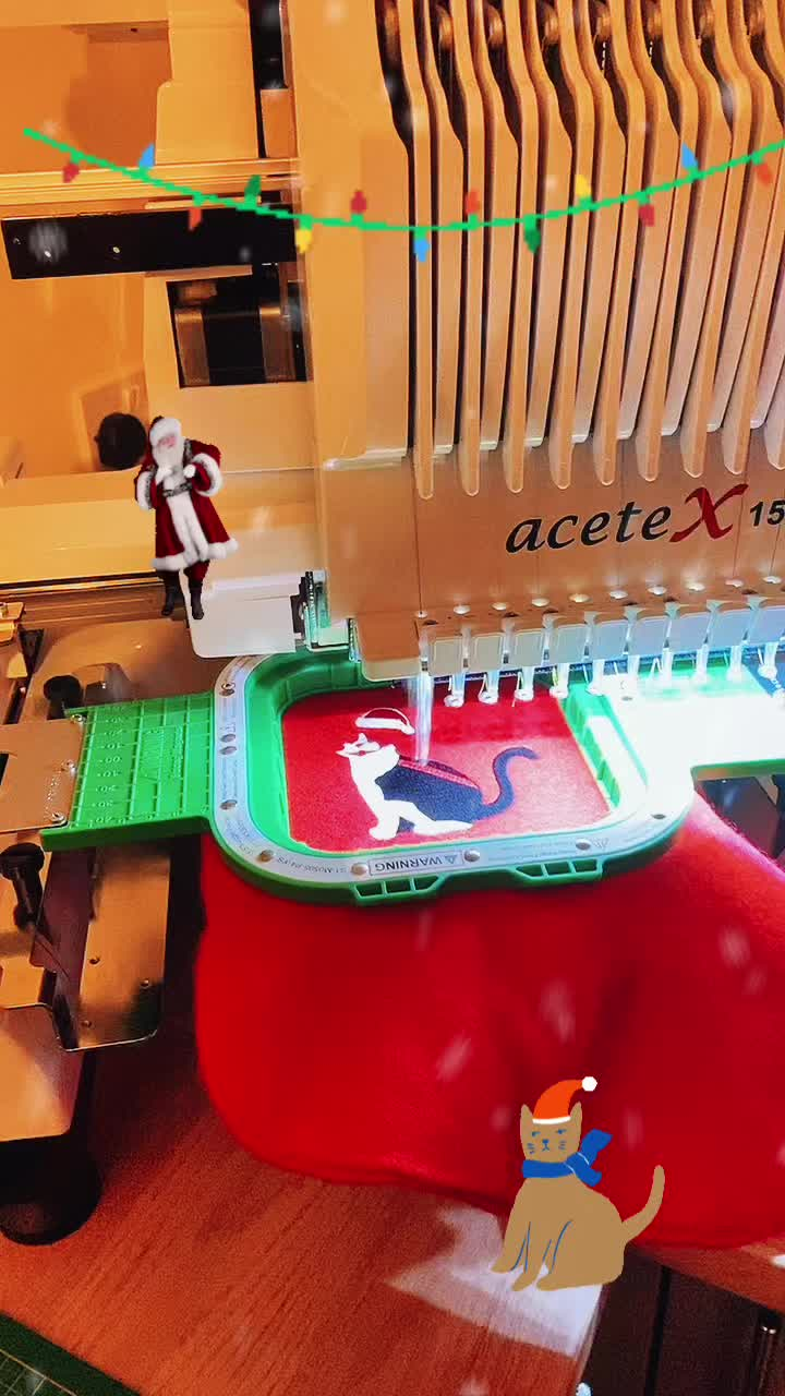 spinning embroidery thread