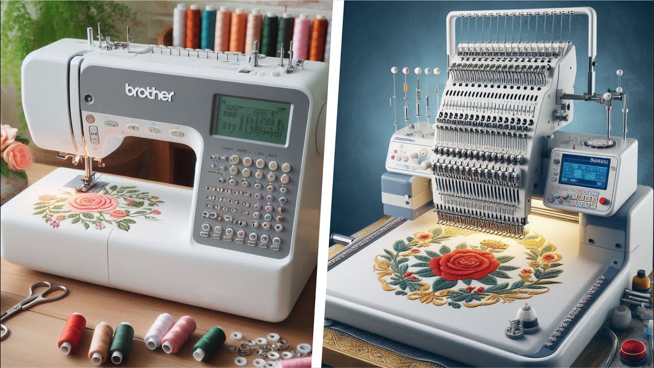embroidery machine rental