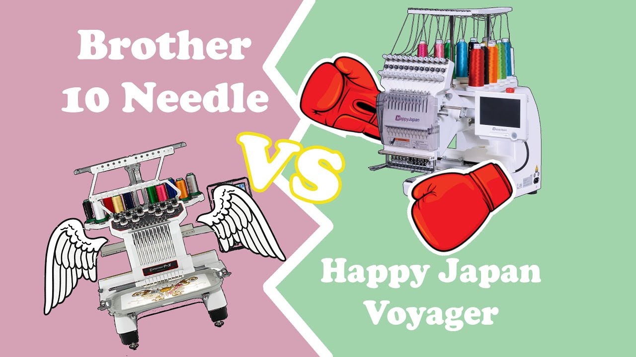 happy voyager embroidery machine