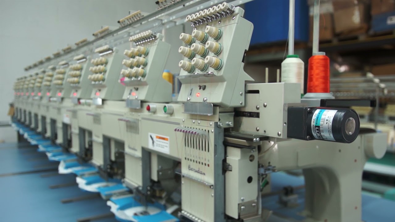 barudan industrial embroidery machine