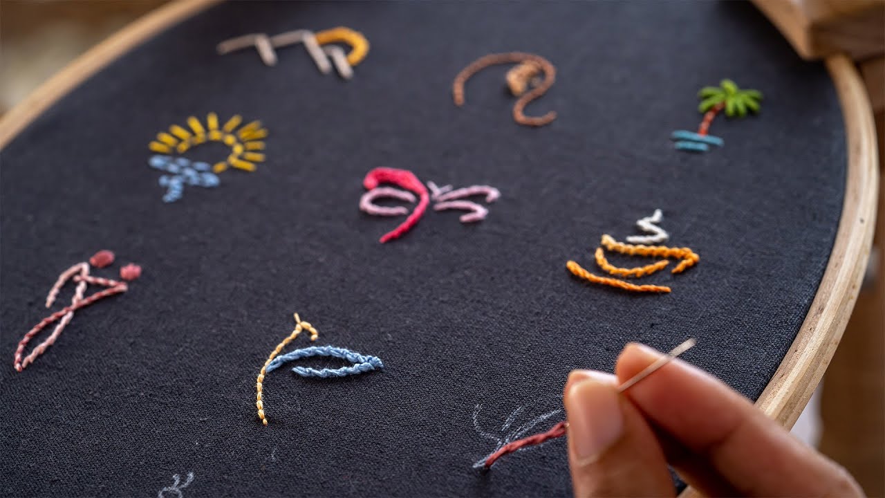 simple embroidery designs