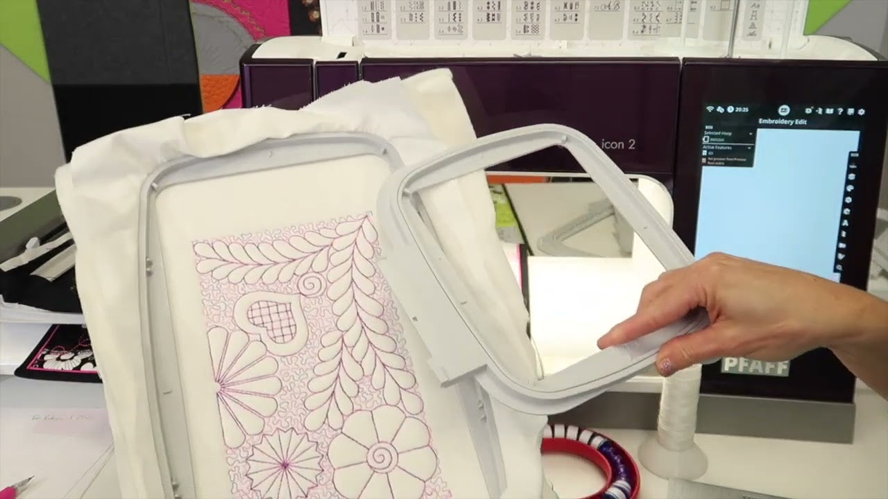 pfaff embroidery hoops