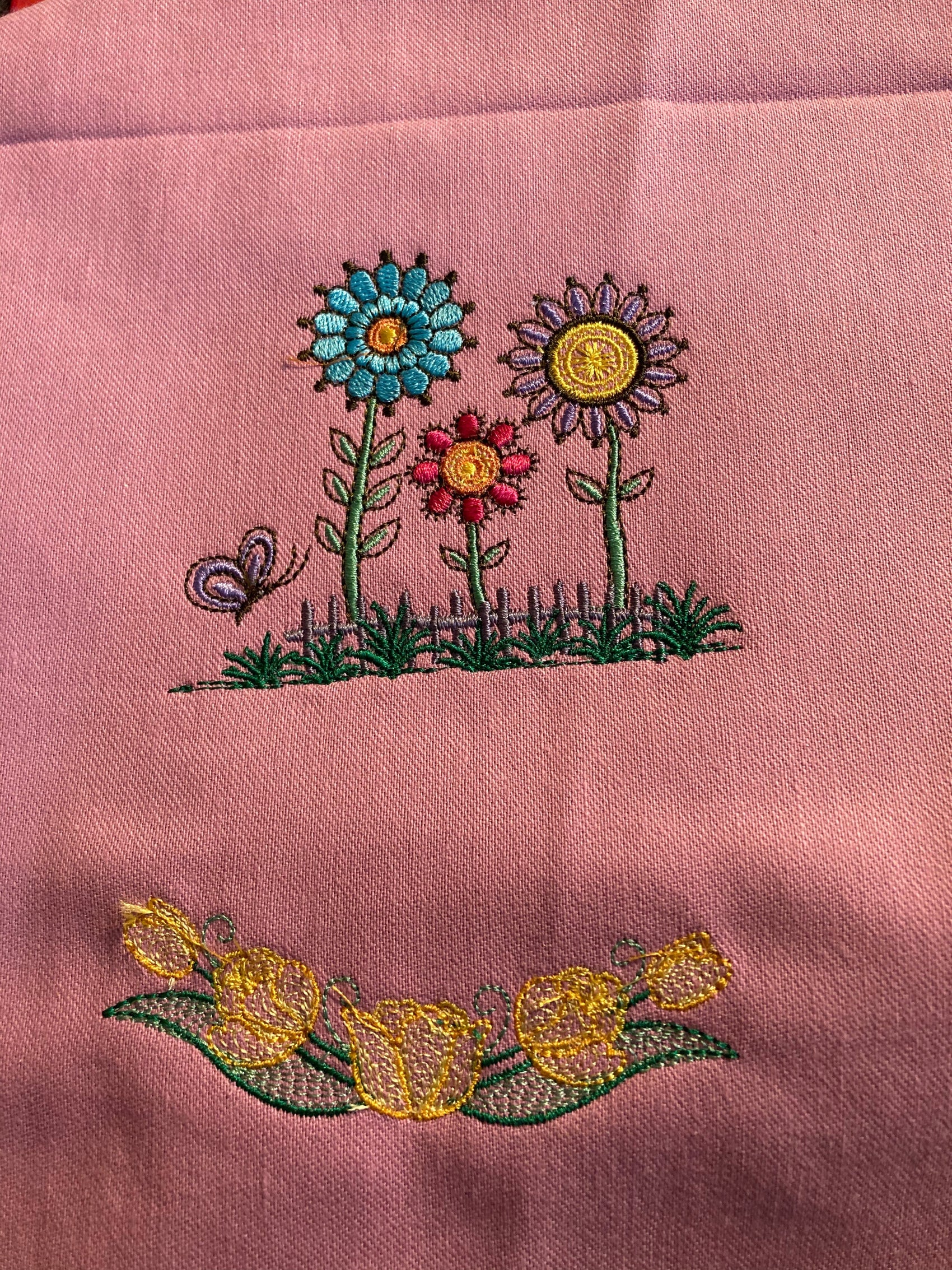 what to do with finished embroidery