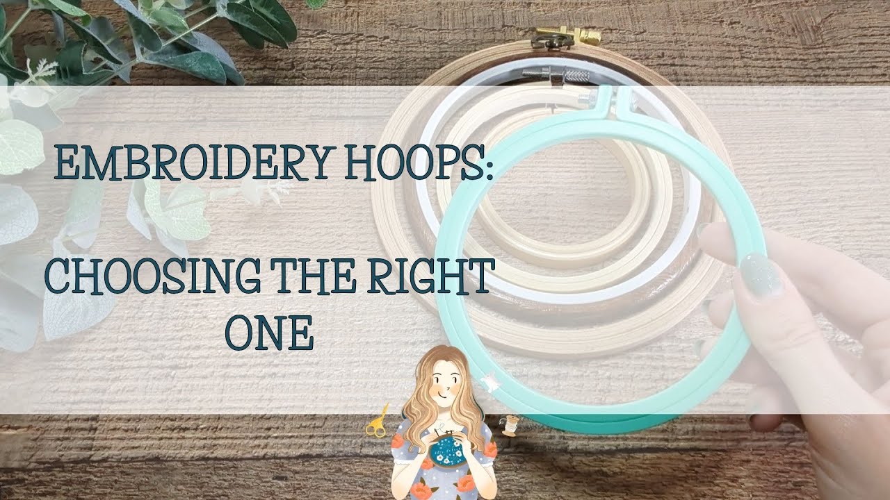 plastic embroidery hoop