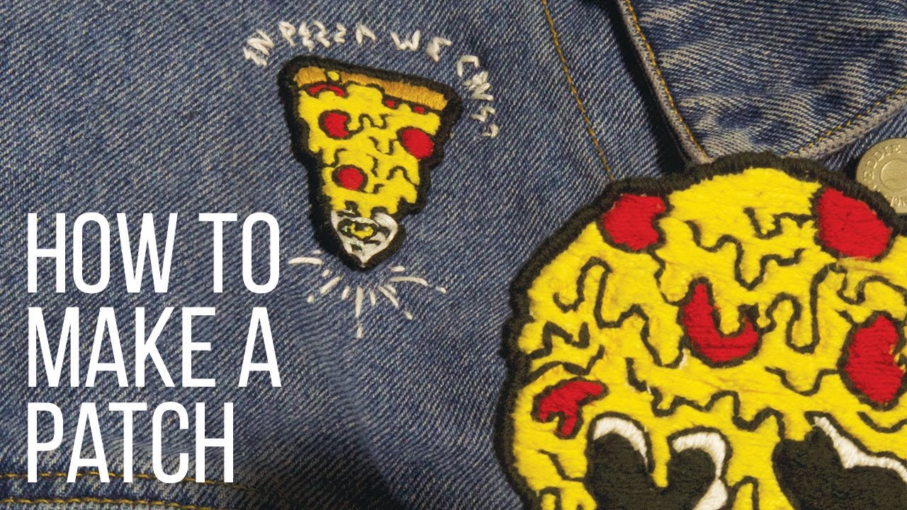how to make patches without embroidery machine
