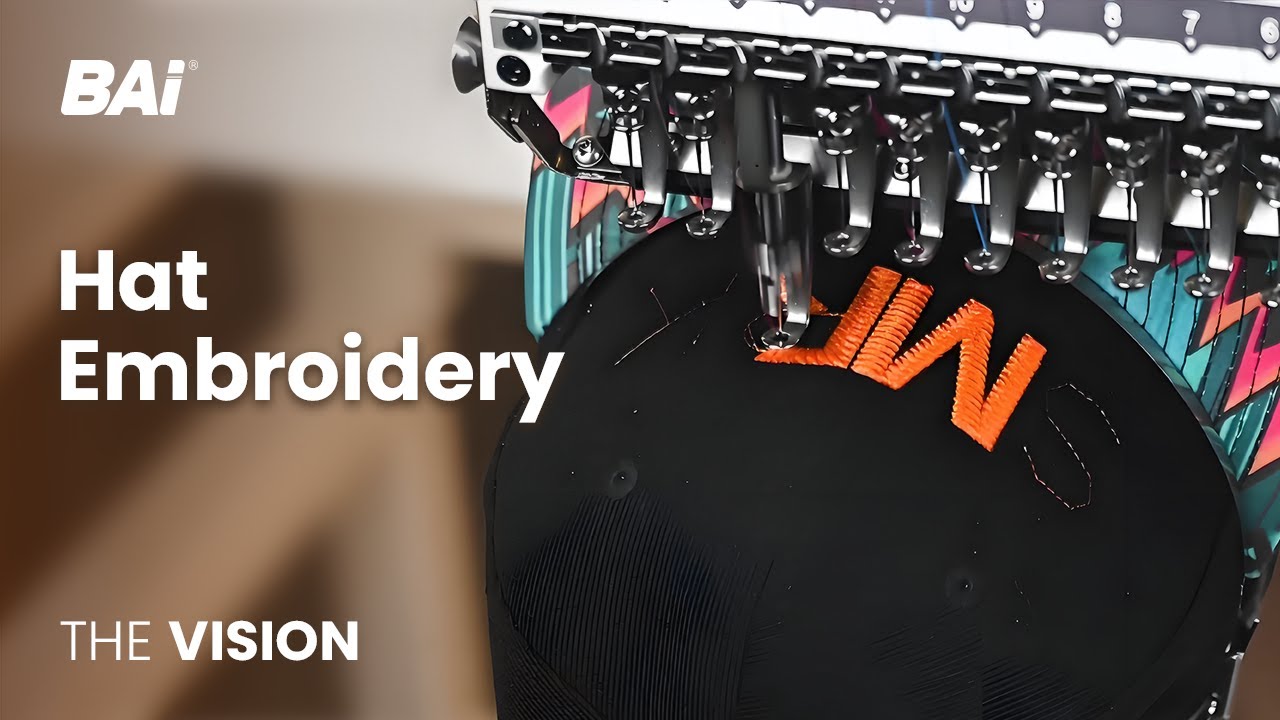 embroider machine for hats