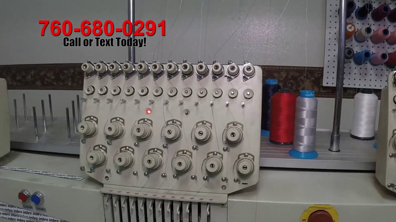 inbro embroidery machine technician