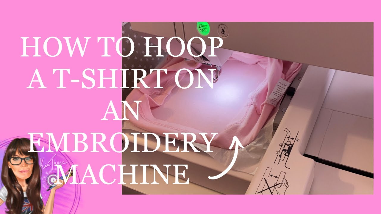 how to hoop a shirt for embroidery