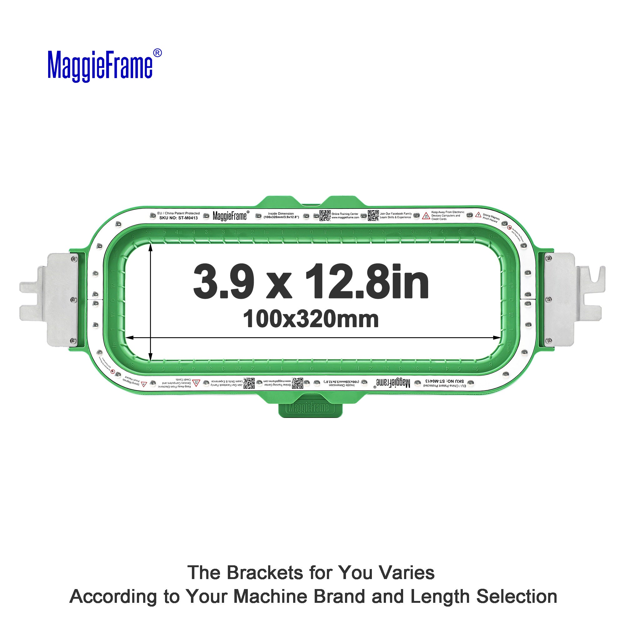 Maggieframe magnetic hoop for Barudan