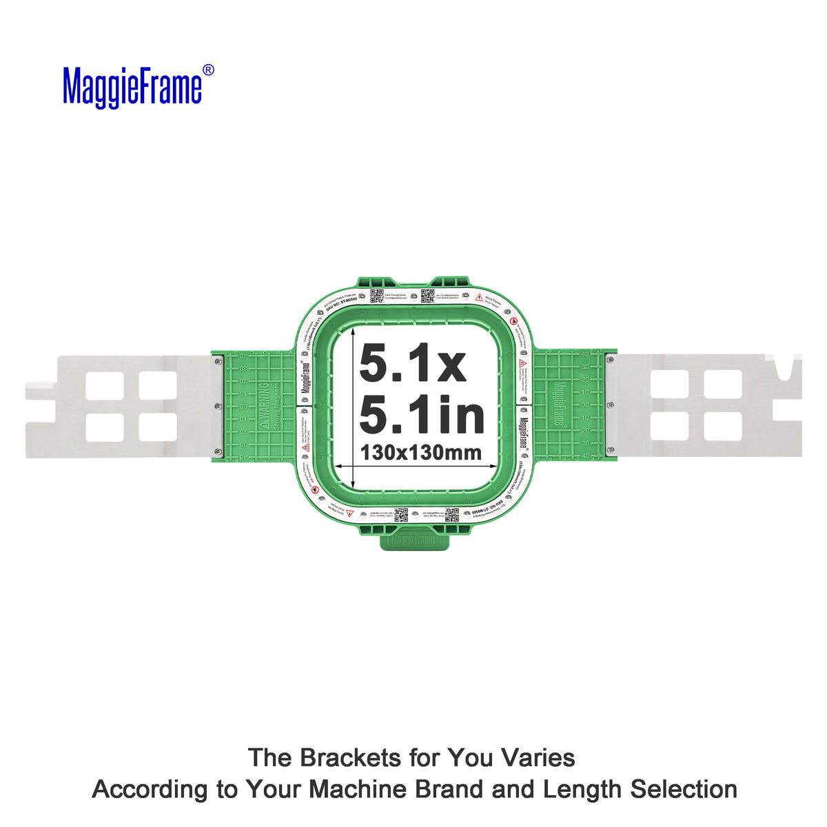 Maggieframe magnetic hoop for Barudan