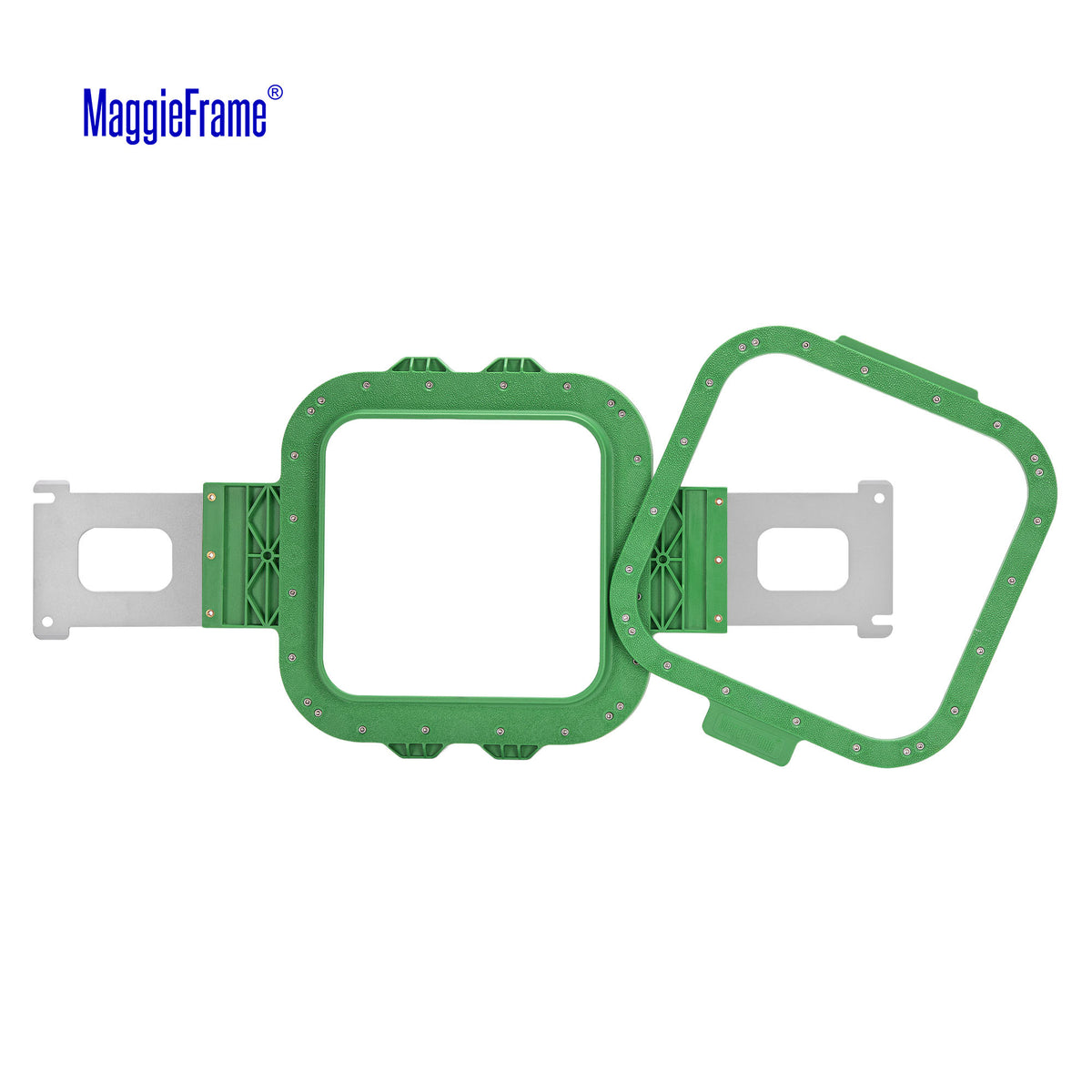 MaggieFrame 6.5x6.5 in (165x165mm) magnetic embroidery hoop for Baby lock，Brother PR,Ricoma EM1010-STRUCTURE
