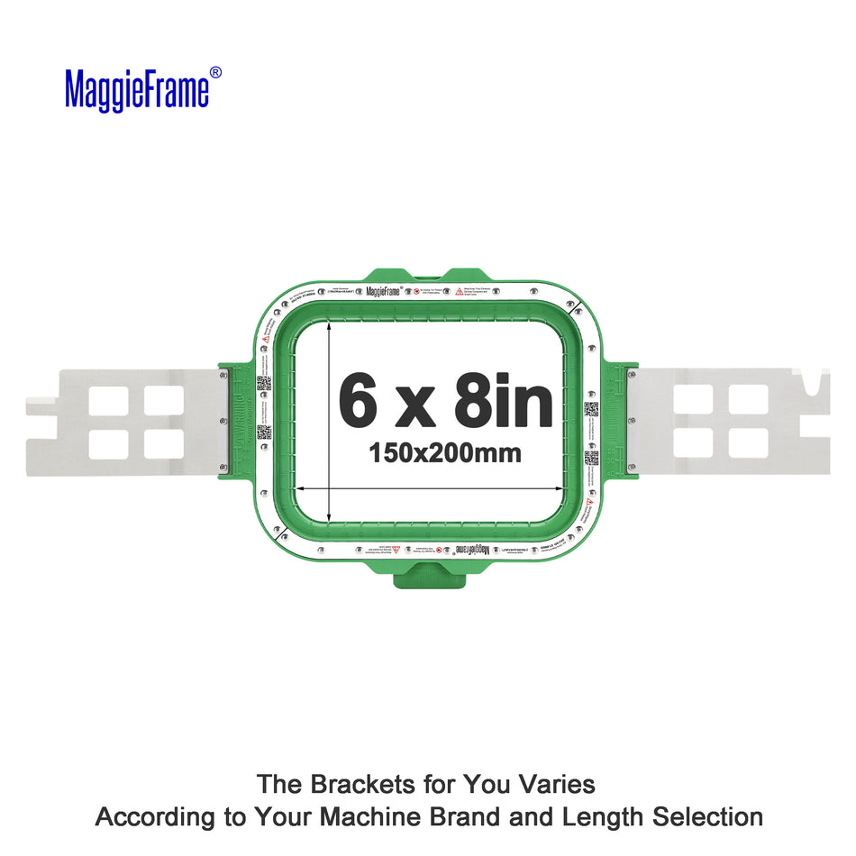 Maggieframe magnetic hoop for Barudan
