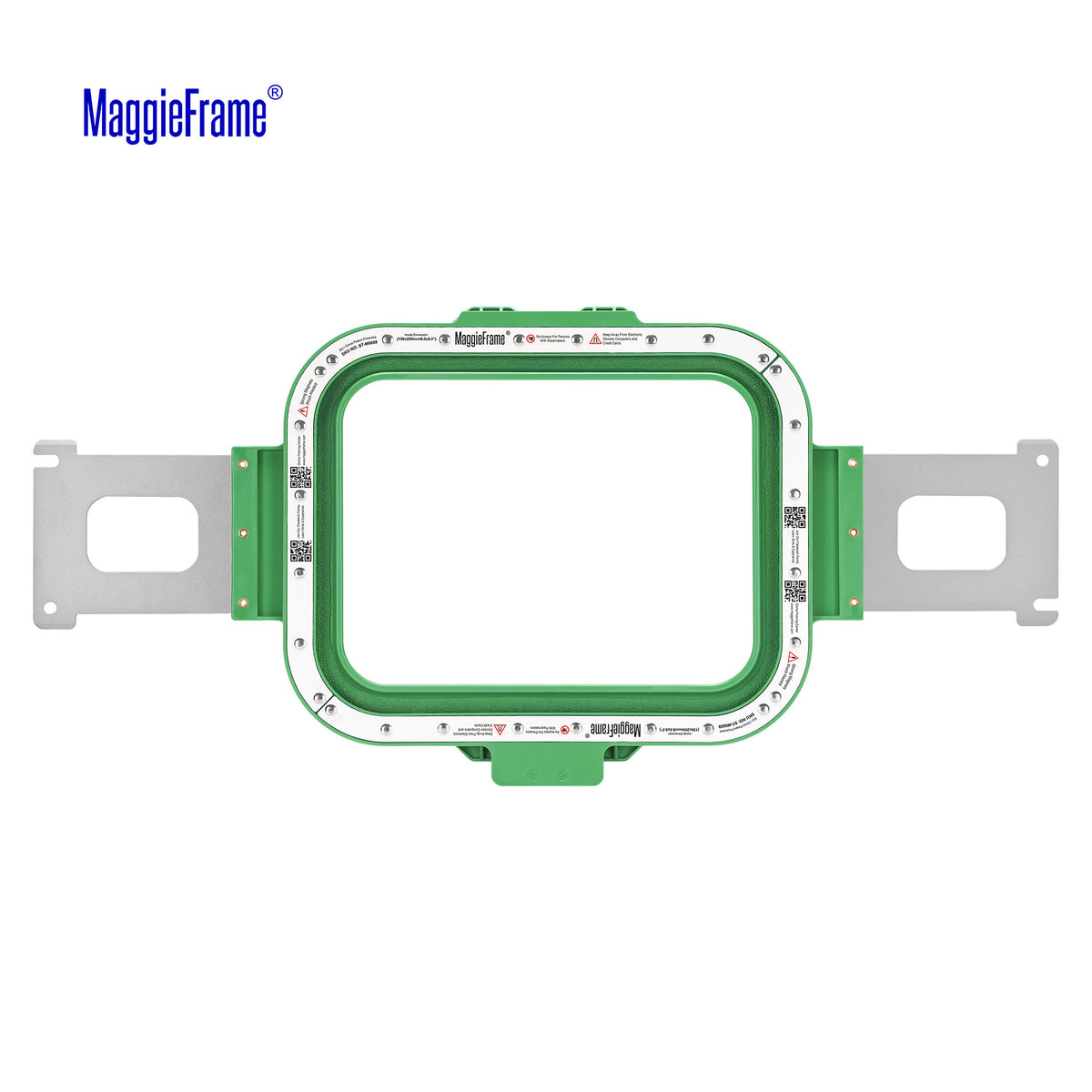 MaggieFrame 6x8 in (150x200mm) magnetic embroidery hoop for Baby lock，Brother PR,Ricoma EM1010-BLACK