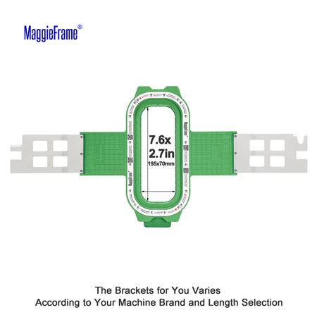 Maggieframe magnetic hoop for Barudan