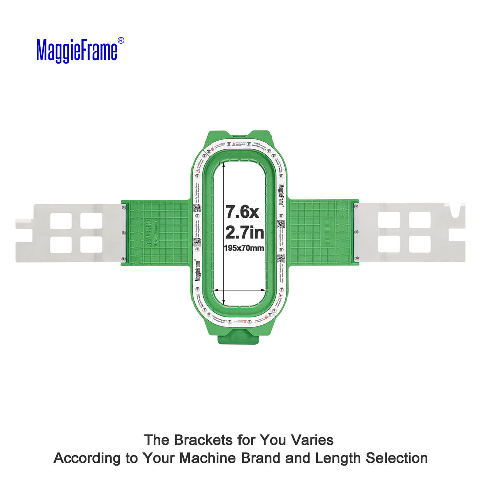 Maggieframe magnetic hoop for Barudan
