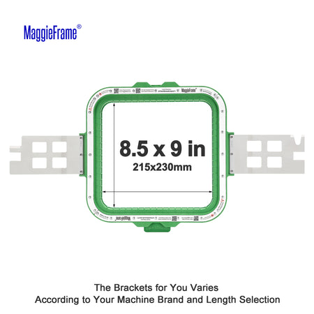 Maggieframe magnetic hoop for Barudan