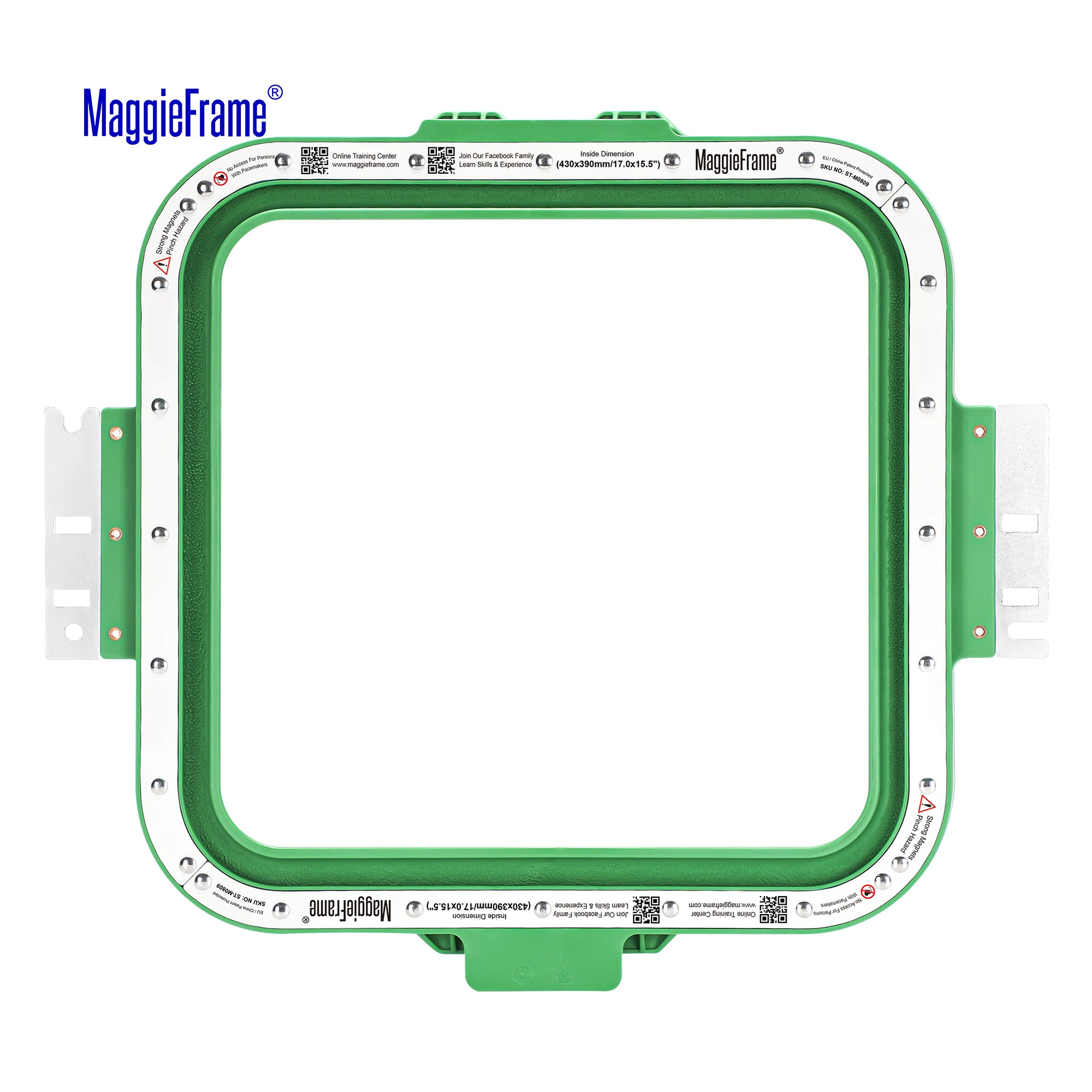 MaggieFrame Magnetic Hoop 8.5″ × 9″ (215 × 230 mm) for HappyJapan