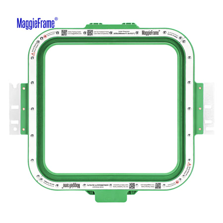 MaggieFrame 8.5x9 in (215x230mm) magnetic embroidery hoop –black