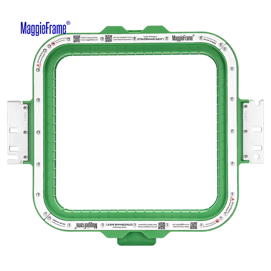 MaggieFrame Magnetic Hoop 8.5"x9" | 215x230mm for SINSIM