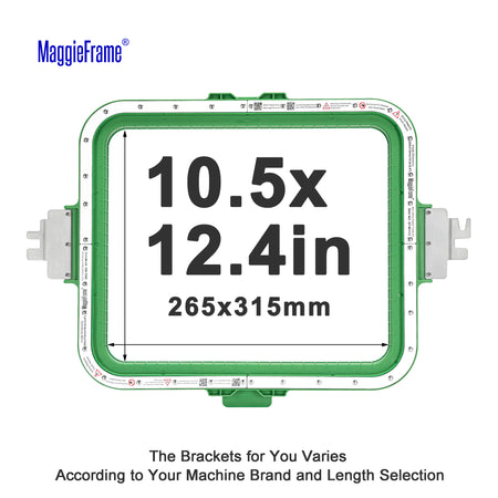 Maggieframe magnetic hoop for Barudan