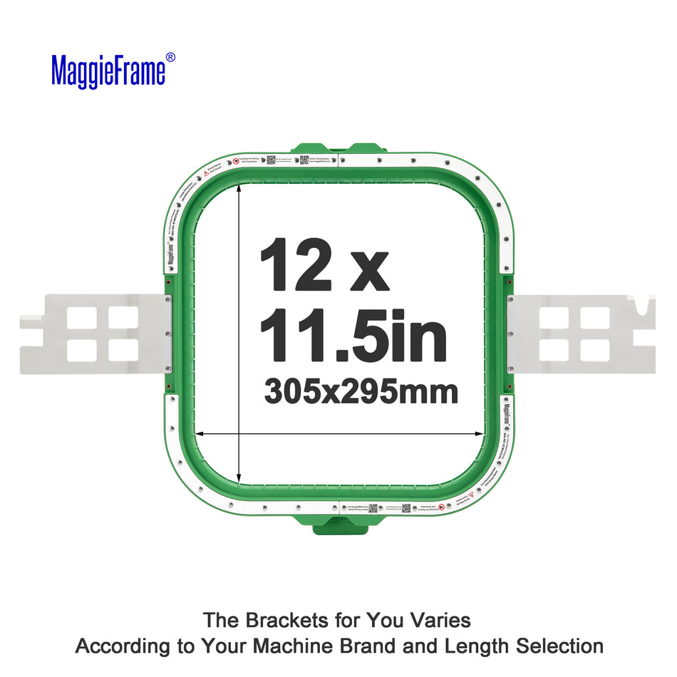 Maggieframe magnetic hoop for Barudan