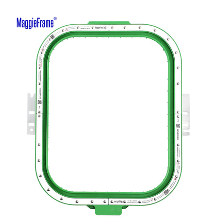 MaggieFrame 12.9"x10" (330x255mm) magnetic embroidery hoop – back chart