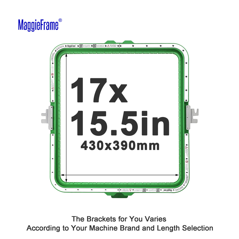 Maggieframe magnetic hoop for Barudan
