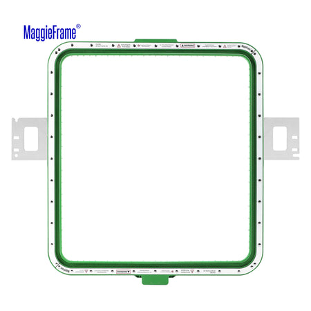 MaggieFrame 17"x15.5 in (430x390mm) magnetic embroidery hoop – back chart