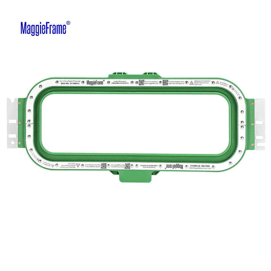 MaggieFrame telaio da ricamo magnetico 3.9" x 12.8" (100 x 320 mm) for HAFTEX