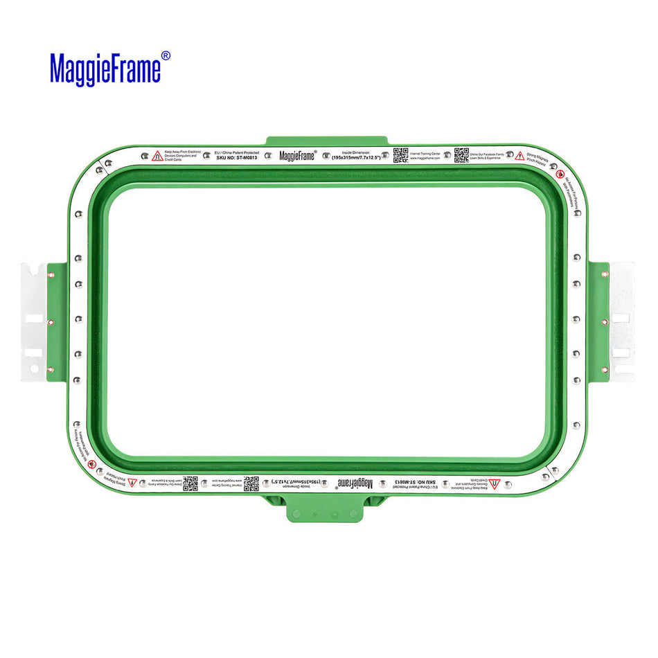 MaggieFrame Aros Magnético 3.9"x12.8" | 100x320mm para Ricoma
