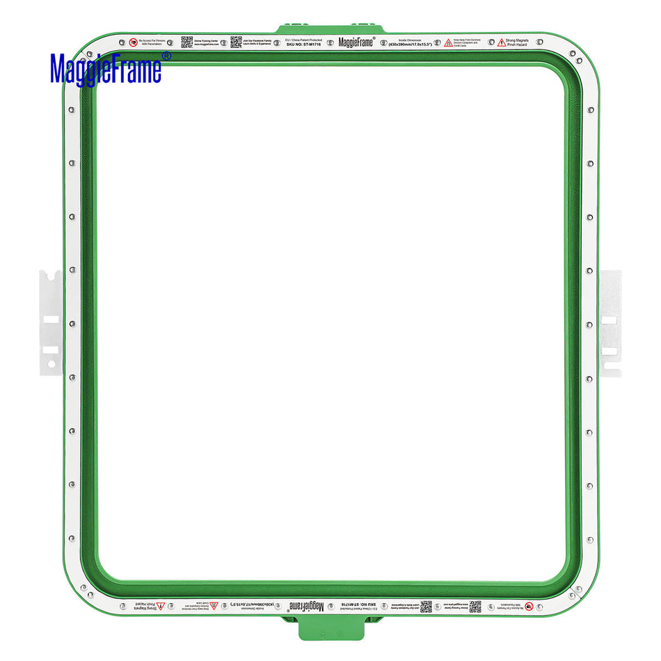 MaggieFrame Magnetic Hoop 17"x15.5" | 430x390mm for HAFTEX