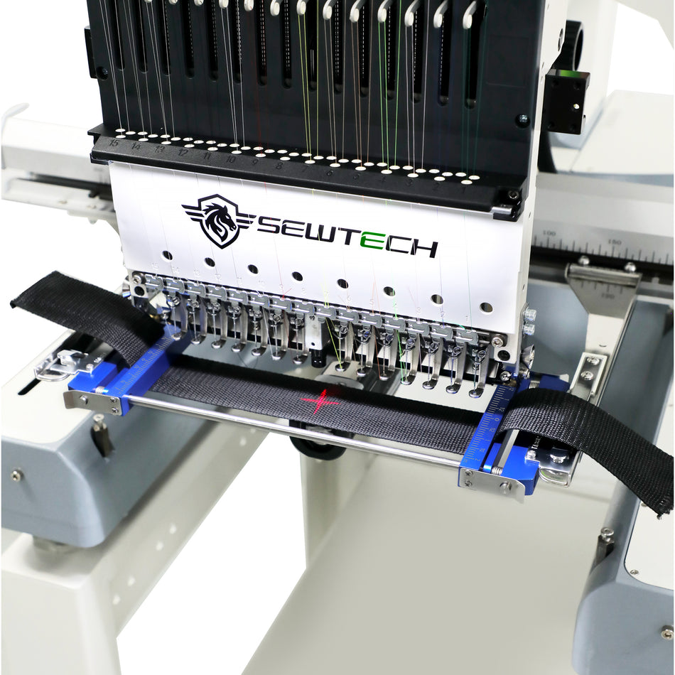 Belt Hoop for Barudan EFP machine— Strap/Collar Embroidery Frame, Fast Hooping for Belts, Webbing, Dog Collars & Bag Straps