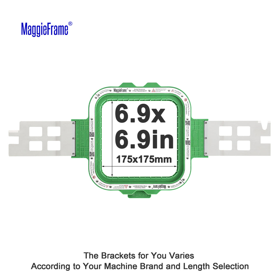Maggieframe magnetic hoop for Barudan