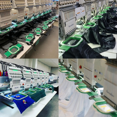 Aro magnético MaggieFrame 12″ × 11.5″ (305 × 295 mm) para máquina de bordar Barudan EFP