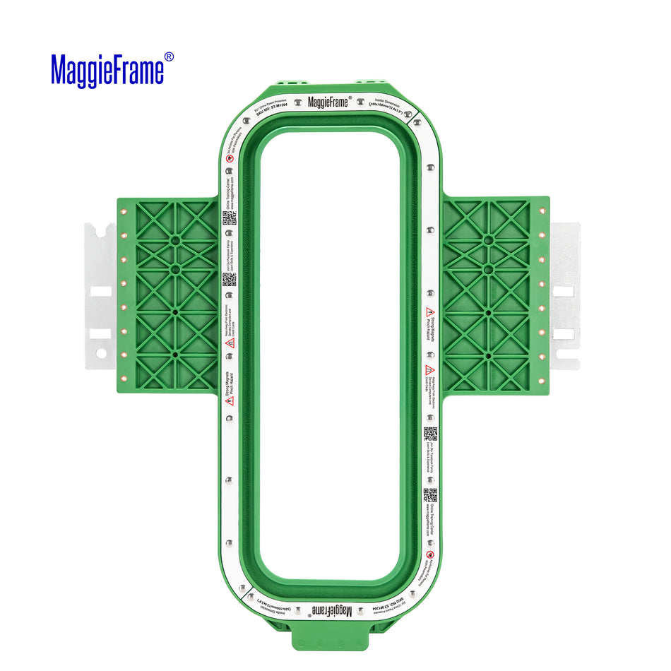 MaggieFrame Magnetic Hoop 12.6"x3.9" | 320x100mm for Ricoma